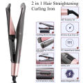 Professional Twist  2 In 1 Hair Curler Straightener Ceramic Automatic Hair Curler